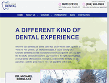 Tablet Screenshot of centralavenuedental.com